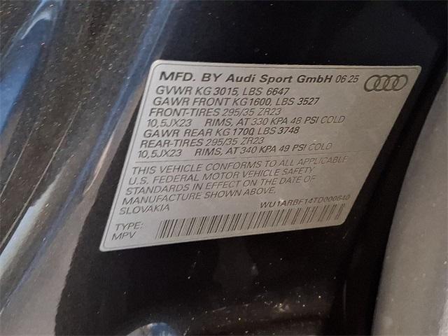 new 2026 Audi RS Q8 car, priced at $152,065