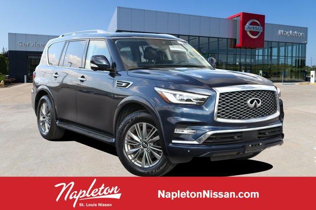 used 2022 INFINITI QX80 car, priced at $38,300