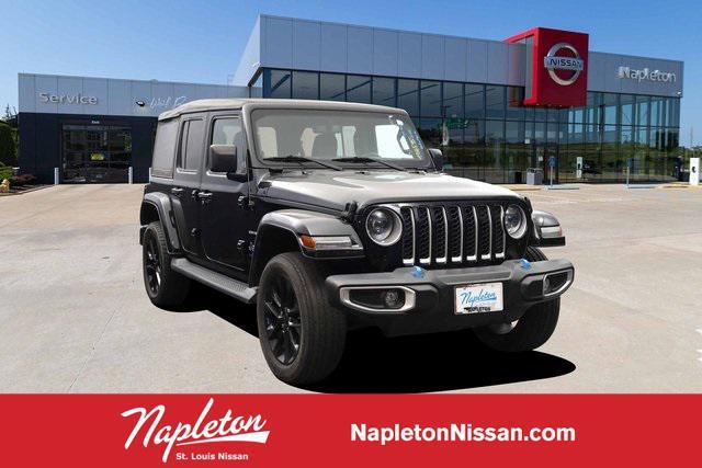 used 2023 Jeep Wrangler 4xe car, priced at $28,000