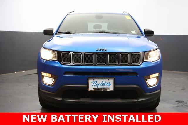 used 2021 Jeep Compass car, priced at $17,500