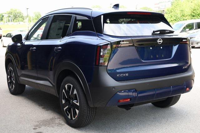 new 2025 Nissan Kicks car, priced at $25,587