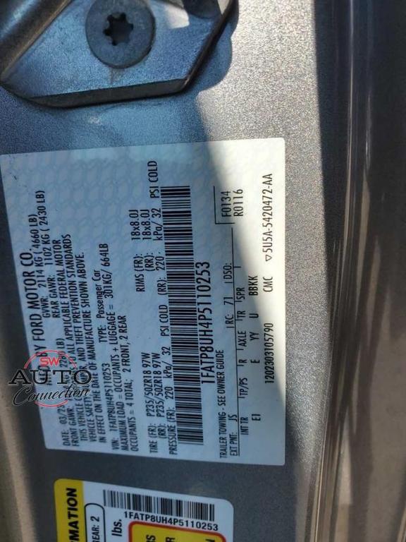 used 2023 Ford Mustang car, priced at $21,682