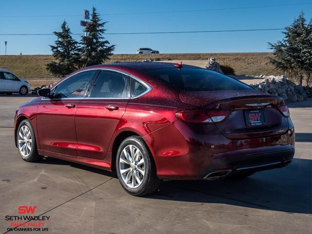 used 2015 Chrysler 200 car, priced at $11,823