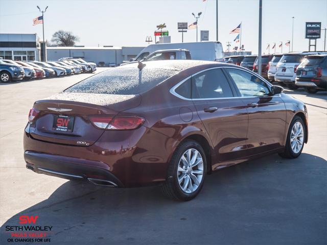 used 2015 Chrysler 200 car, priced at $11,823