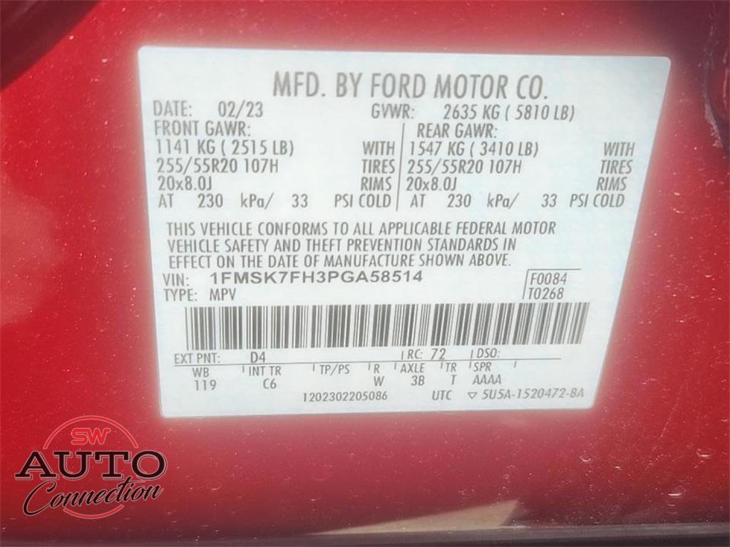 used 2023 Ford Explorer car, priced at $26,625