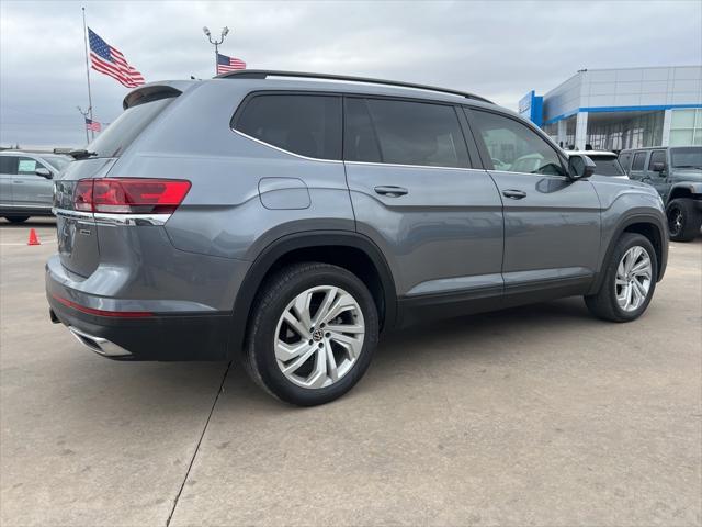 used 2021 Volkswagen Atlas car, priced at $23,524