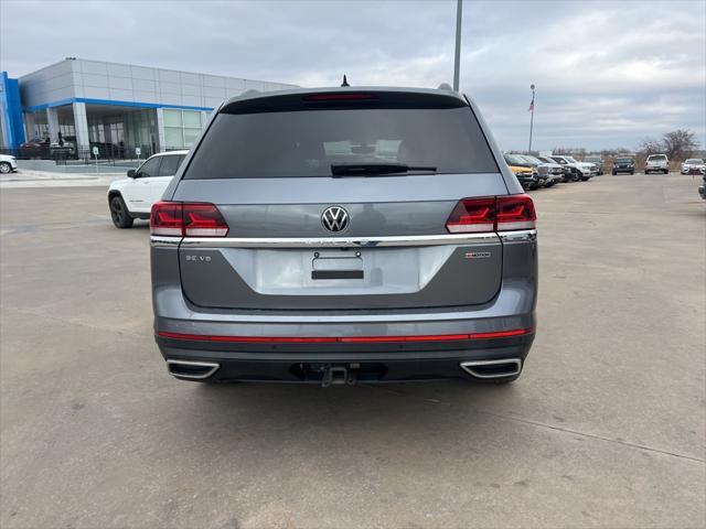 used 2021 Volkswagen Atlas car, priced at $23,524