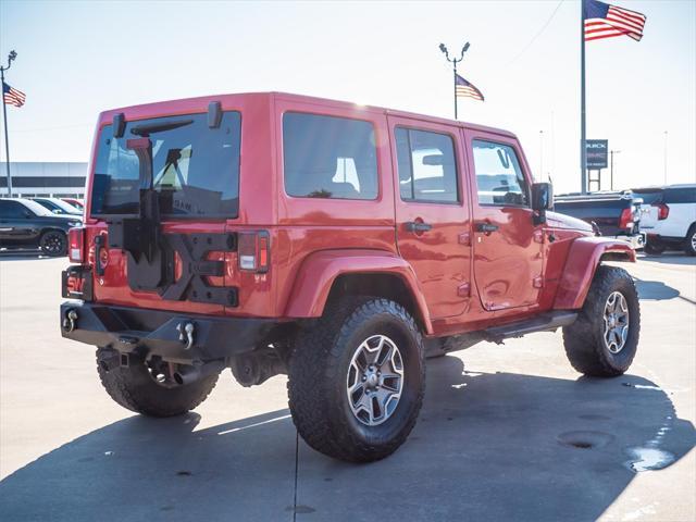 used 2015 Jeep Wrangler Unlimited car, priced at $18,722