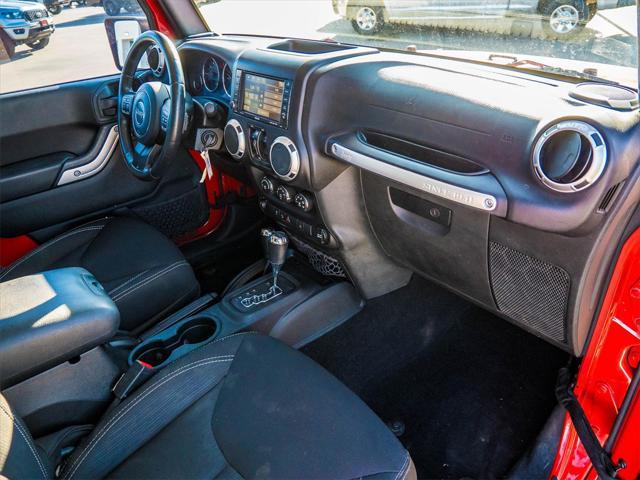 used 2015 Jeep Wrangler Unlimited car, priced at $18,722