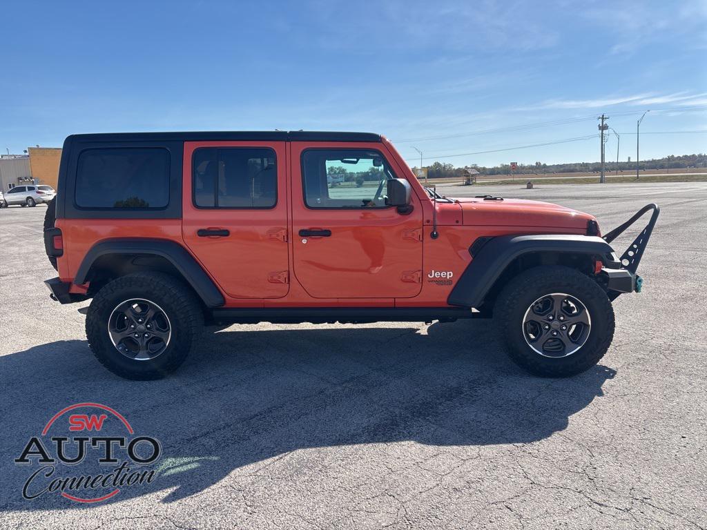 used 2018 Jeep Wrangler Unlimited car, priced at $21,510