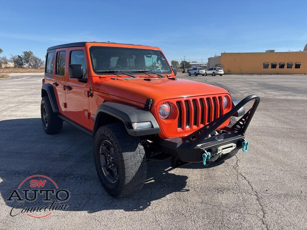 used 2018 Jeep Wrangler Unlimited car, priced at $21,510