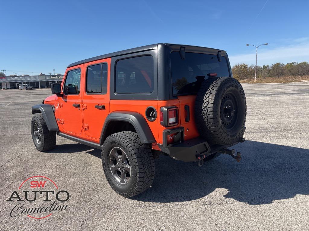 used 2018 Jeep Wrangler Unlimited car, priced at $21,510