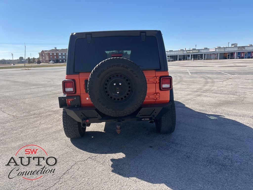 used 2018 Jeep Wrangler Unlimited car, priced at $21,510