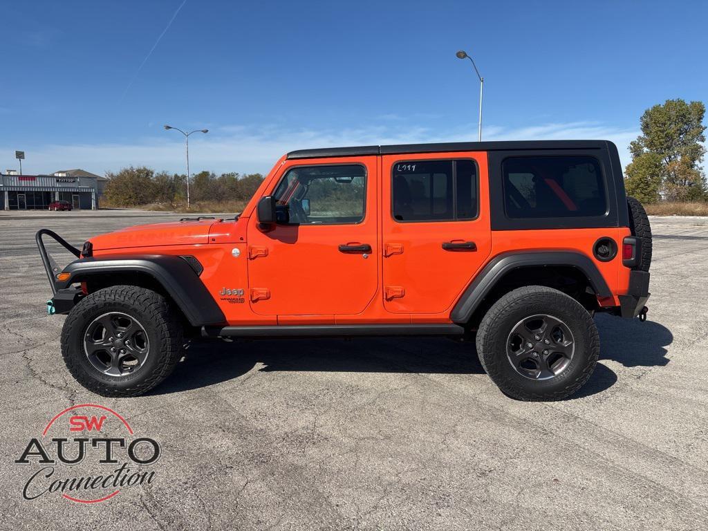 used 2018 Jeep Wrangler Unlimited car, priced at $21,510
