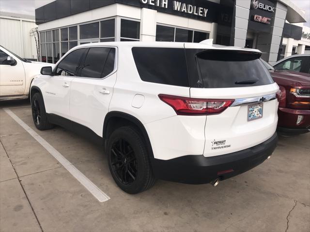 used 2021 Chevrolet Traverse car, priced at $23,988