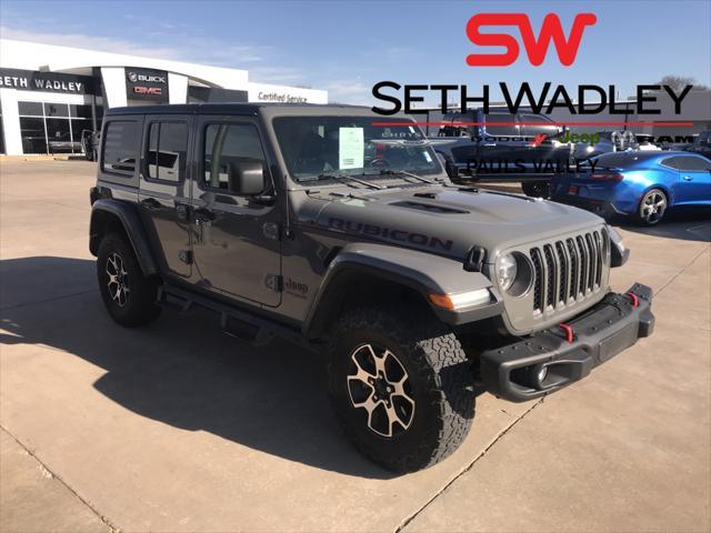 used 2021 Jeep Wrangler Unlimited car, priced at $35,445