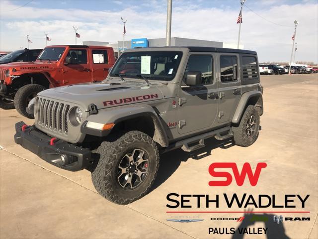 used 2021 Jeep Wrangler Unlimited car, priced at $35,445