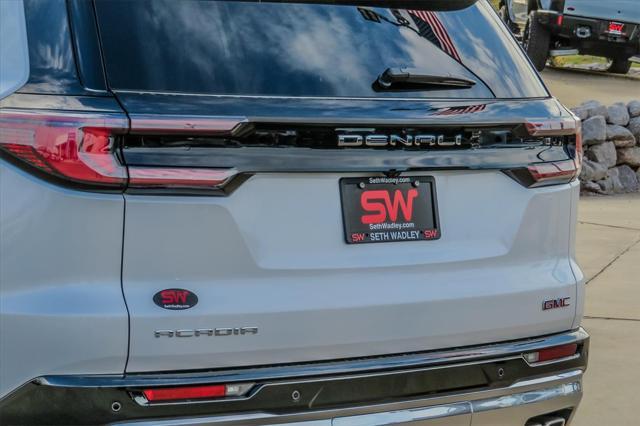 new 2025 GMC Acadia car, priced at $54,740