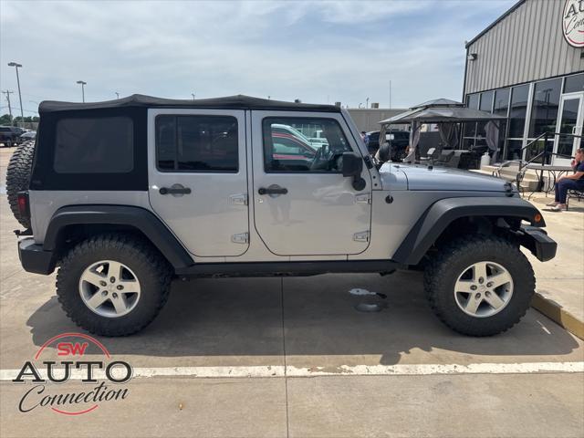 used 2015 Jeep Wrangler Unlimited car, priced at $12,518