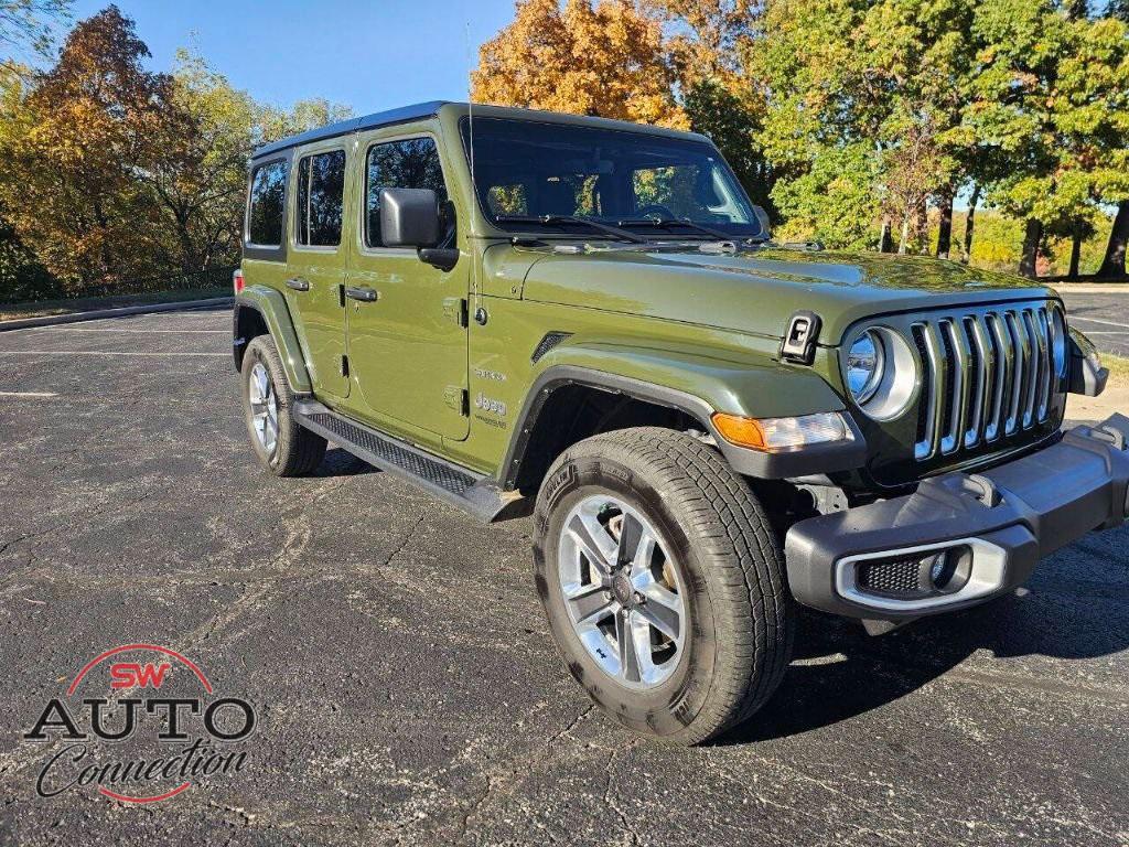 used 2022 Jeep Wrangler Unlimited car, priced at $26,465