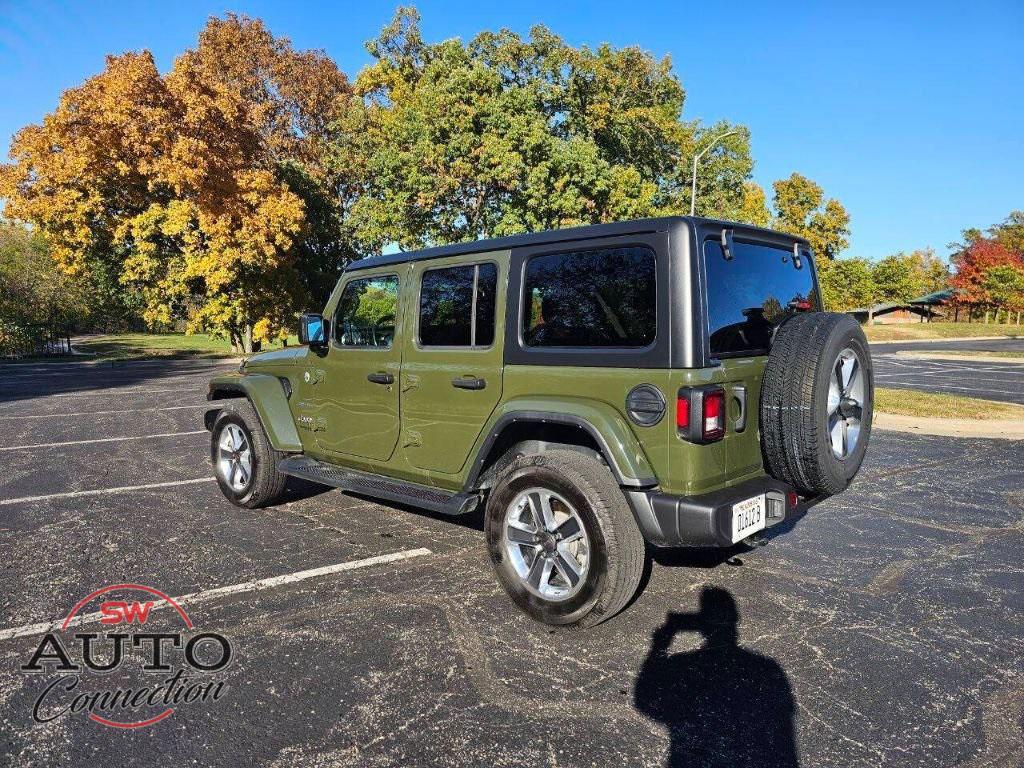 used 2022 Jeep Wrangler Unlimited car, priced at $26,465