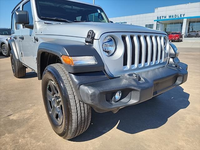 used 2023 Jeep Wrangler car, priced at $33,998