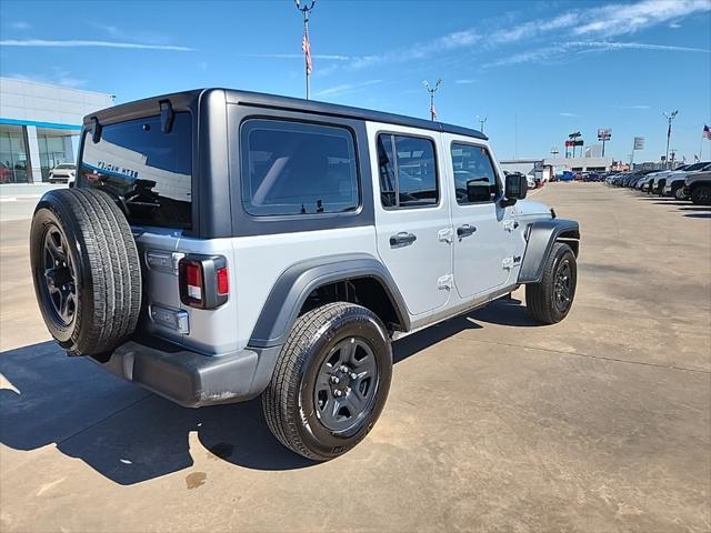 used 2023 Jeep Wrangler car, priced at $33,998