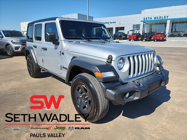 used 2023 Jeep Wrangler car, priced at $33,998