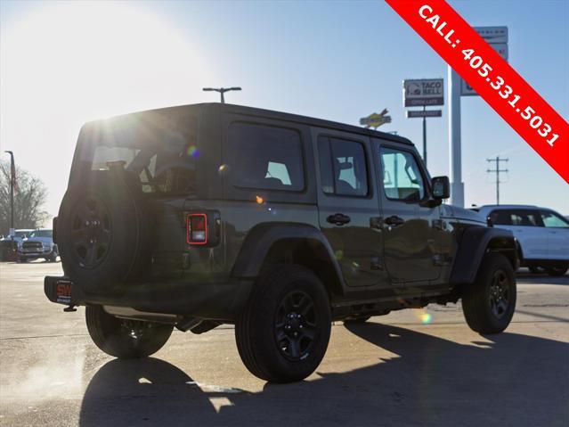 new 2025 Jeep Wrangler car, priced at $37,608