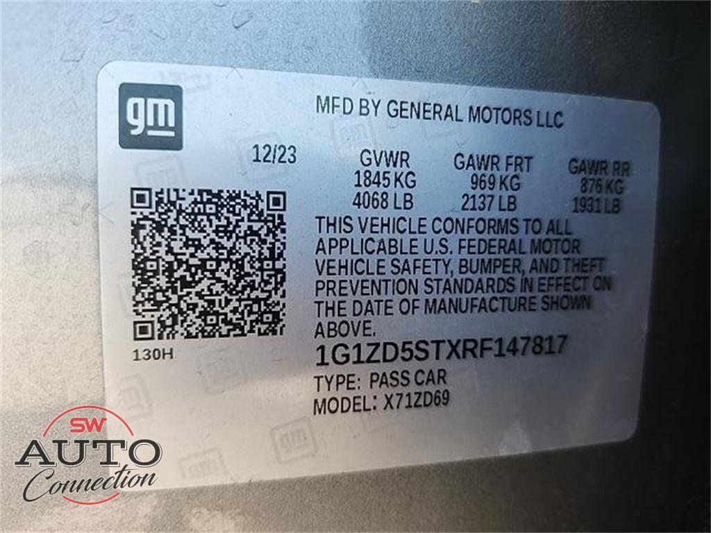 used 2024 Chevrolet Malibu car, priced at $18,985