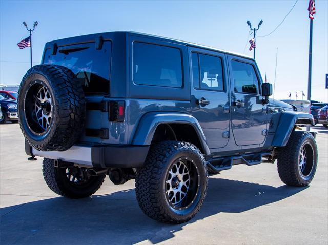 used 2015 Jeep Wrangler Unlimited car, priced at $22,558