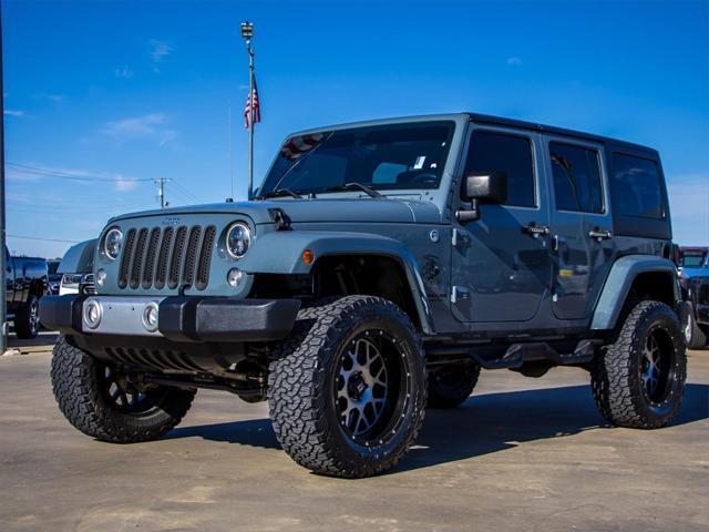 used 2015 Jeep Wrangler Unlimited car, priced at $22,558