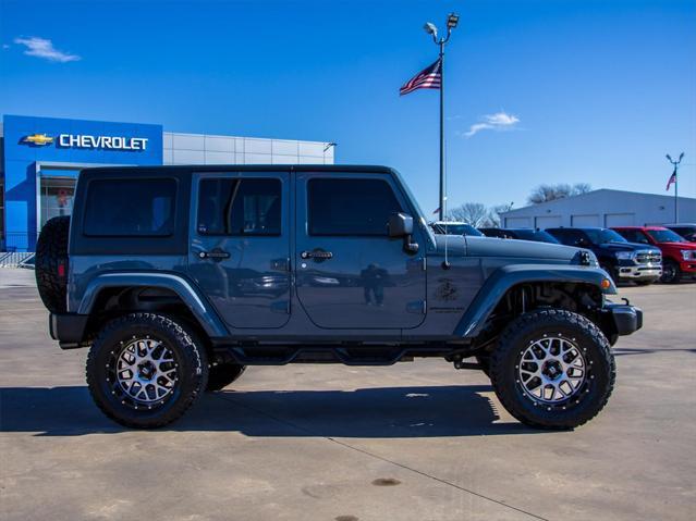 used 2015 Jeep Wrangler Unlimited car, priced at $22,558