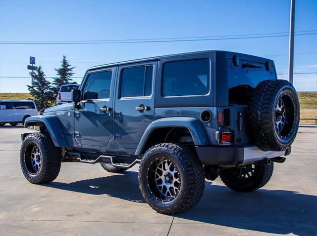 used 2015 Jeep Wrangler Unlimited car, priced at $22,558