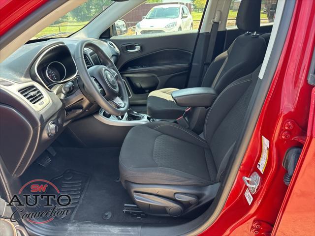 used 2021 Jeep Compass car, priced at $16,305
