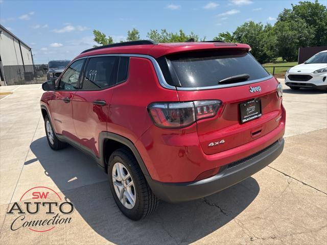 used 2021 Jeep Compass car, priced at $16,305