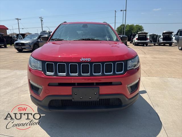 used 2021 Jeep Compass car, priced at $16,305