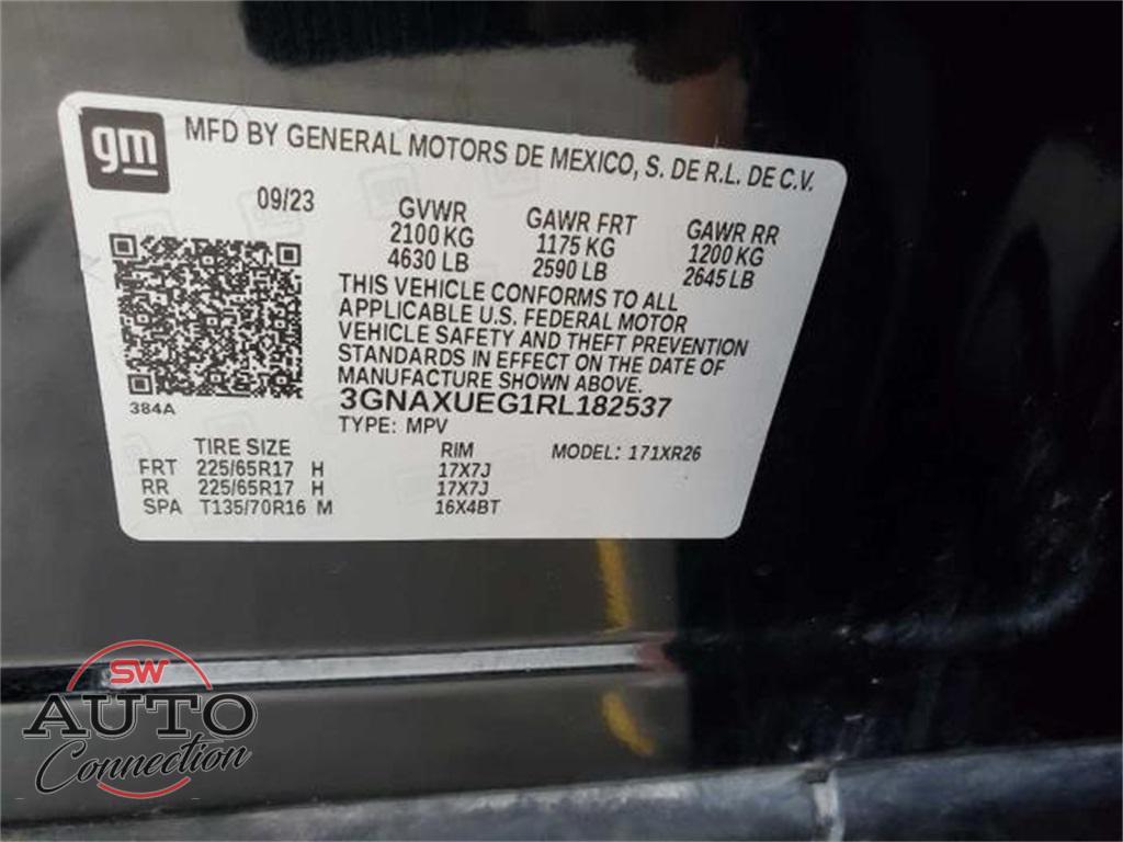 used 2024 Chevrolet Equinox car, priced at $20,916