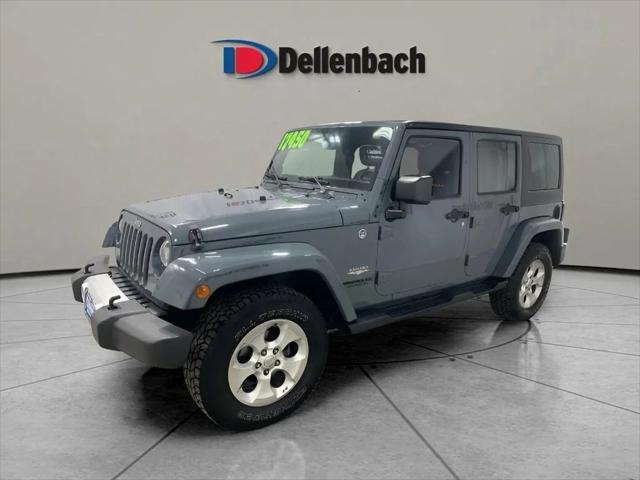 used 2015 Jeep Wrangler Unlimited car, priced at $17,450