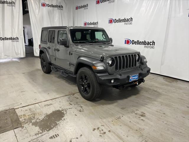 used 2021 Jeep Wrangler Unlimited car, priced at $33,310