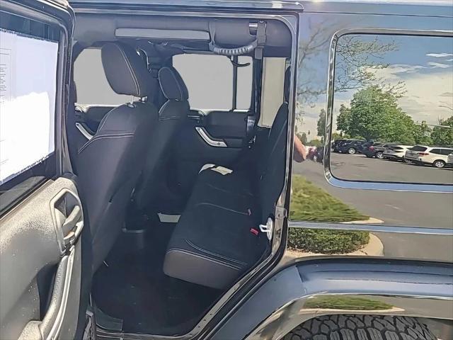 used 2015 Jeep Wrangler Unlimited car, priced at $18,475