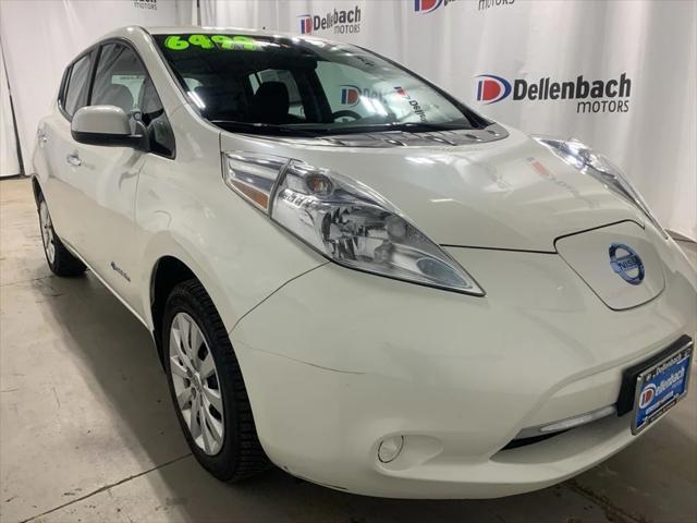 used 2016 Nissan Leaf car, priced at $6,500