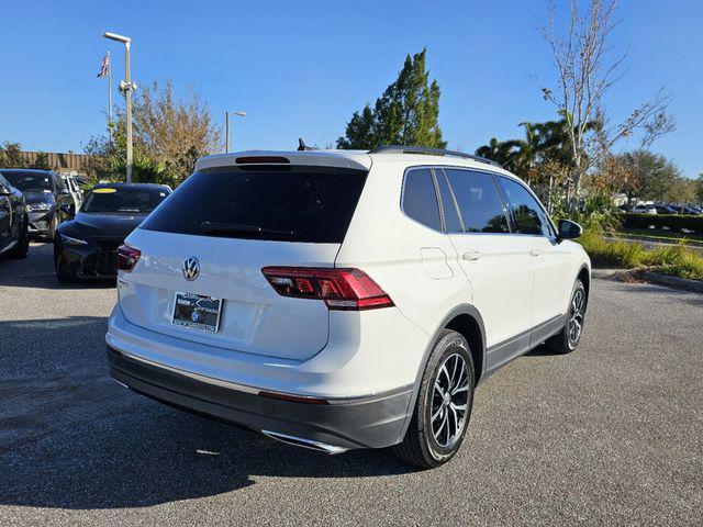 used 2021 Volkswagen Tiguan car, priced at $19,593