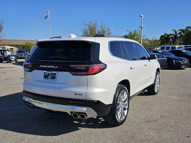 used 2024 GMC Acadia car, priced at $55,991