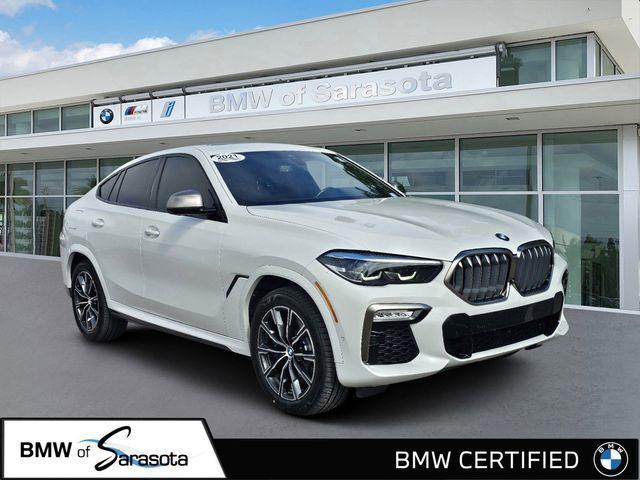 used 2021 BMW X6 car, priced at $59,251