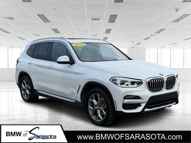 used 2020 BMW X3 car, priced at $27,331