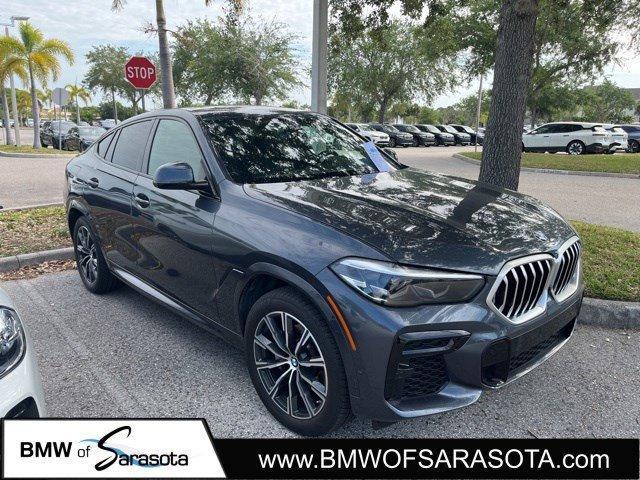used 2022 BMW X6 car, priced at $60,892