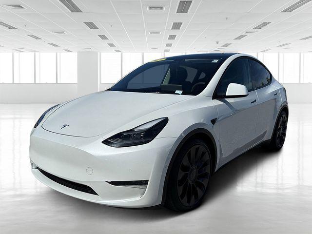 used 2021 Tesla Model Y car, priced at $27,987