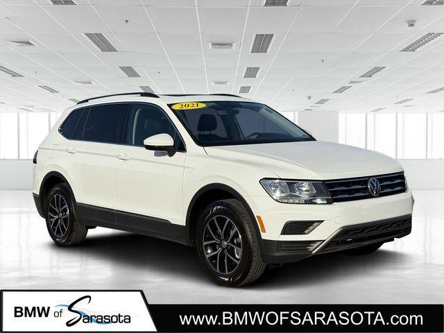 used 2021 Volkswagen Tiguan car, priced at $18,992