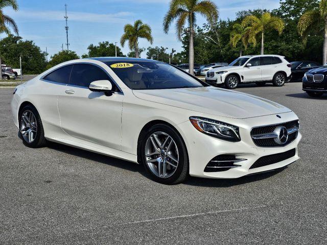 used 2018 Mercedes-Benz S-Class car, priced at $53,995